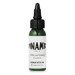 Dynamic Color Tattoo Ink - Leaf Green, 1 oz bottle