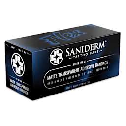 Saniderm Flex Tattoo Bandage - Matte, 6" x 8 yds