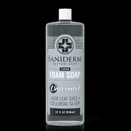 Saniderm Tattoo Care Foam Soap - Large, 32 oz