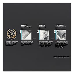 Artist Approved. Perfect Needle Taper. Quality Process. Cartridge Finger Ledge.