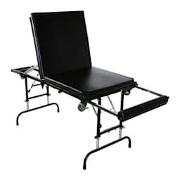TatSoul X Portable Tattoo Table, back rest set upright
