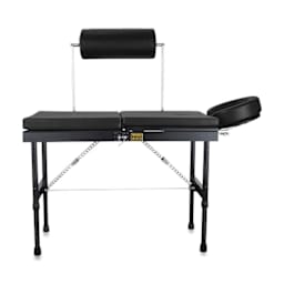 TatSoul X Mini Portable Lightweight Tattoo Table, partially unfolded