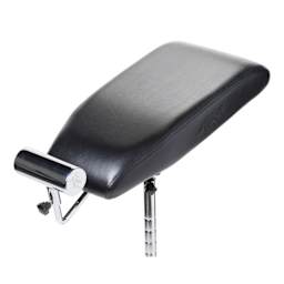 TatSoul Oros Tattoo Armrest with Adjustable Steel Hand Grip, close-up of cushion