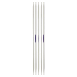 Prym Ergonomics Double Point Knitting Needle Set - Size 1, Set of 5, 8"