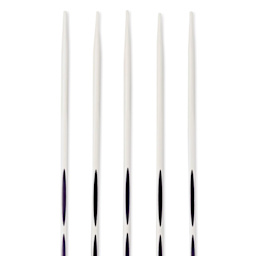 Prym Ergonomics Double Point Knitting Needle Set - Size 2, Set of 5, 8" - close-up of needles