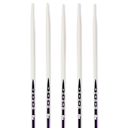 Prym Ergonomics Double Point Knitting Needle Set - Size 4, Set of 5, 8" - close-up of needles