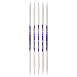 Prym Ergonomics Double Point Knitting Needle Set - Size 7, Set of 5, 8"