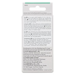 Clover Fabric Tube Maker, back of the packaging