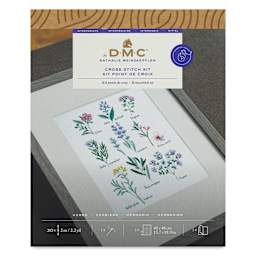 DMC The Designer Collection Cross Stitch Kit front of packaging