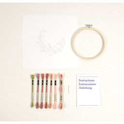 DMC The Designer Collection Embroidery Kits - “Country Party” by Pascaline Latasse, Intermediate set contents