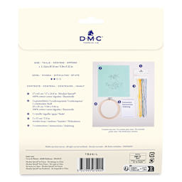 DMC Stitch Kit - Lemons, back of packaging
