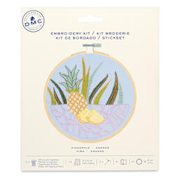 DMC Stitch Kit - Pineapple, front of packaging