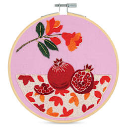 DMC Stitch Kit - Pomegranate, finished