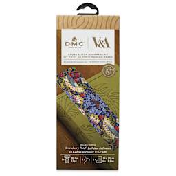 DMC The Masters Collection Cross Stitch Bookmark Kit - "Strawberry Thief" by William Morris front of packaging