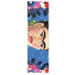 DMC The Masters Collection Cross Stitch Bookmark Kit - "The Frame" by Frida Kahlo