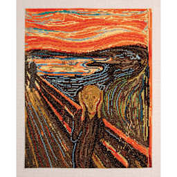 DMC The Masters Collection Cross Stitch Kit - “The Scream” by Edvard Munch