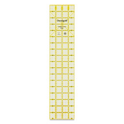 Omnigrid Rectangle Folding Ruler shown folded