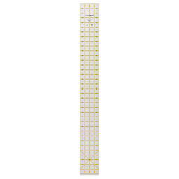 Omnigrid Rectangle Folding Ruler shown unfolded