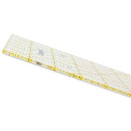 Omnigrid Square Ruler Value Pack - Set of 4, Assorted Sizes side of individual ruler