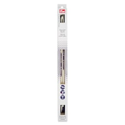 Prym Ergonomics Single Point Knitting Needles - Size 8, 14" - front of packaging