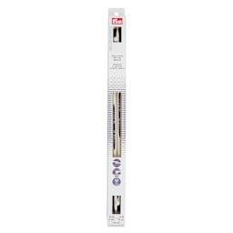 Prym Ergonomics Single Point Knitting Needles - Size 10, 14" - front of packaging