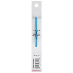 Boye Aluminum Crochet Hook - US F, 6" - back of packaging