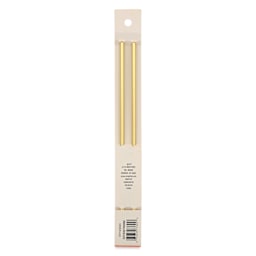 Boye Aluminum Knitting Needles - US 8, 10" - back of packaging