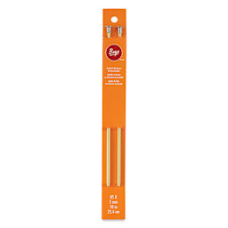 Boye Aluminum Knitting Needles - US 8, 10" - front of packaging