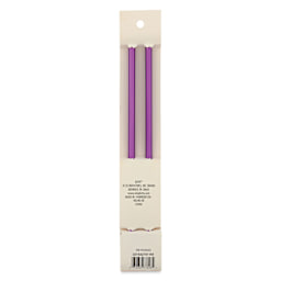 Boye Aluminum Knitting Needles - US 11, 10" - back of packaging