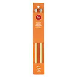 Boye Aluminum Knitting Needles - US 15, 10" - front of packaging