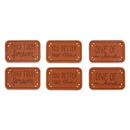 Boye Project Labels - Sarcasm, Pkg of 6