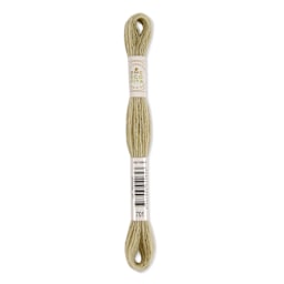 DMC Eco Vita Organic Wool Thread - Soft Common Ivy, 17-1/2 yds