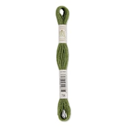 DMC Eco Vita Organic Wool Thread - Fern Indigo, 17-1/2 yds