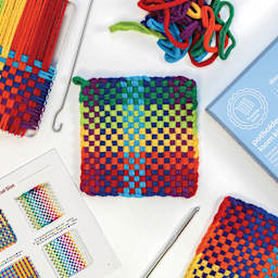 Friendly Loom Potholder Loom Kit - 7" x 7"