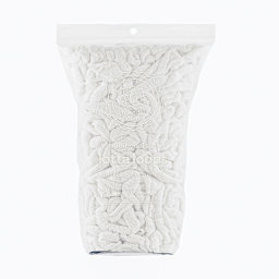 Friendly Loom Traditional Size Cotton Loops - White, Lotta Loops