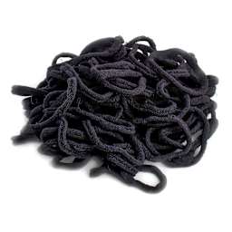 Friendly Loom Traditional Size Cotton Loop Mini Pack - Black