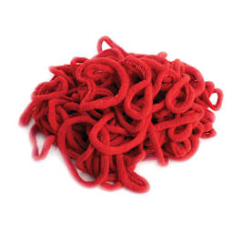Friendly Loom Traditional Size Cotton Loop Mini Pack - Red