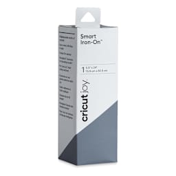 Cricut Joy Smart Iron-On - Gray, 5-1/2" x 24", Roll (In packaging)