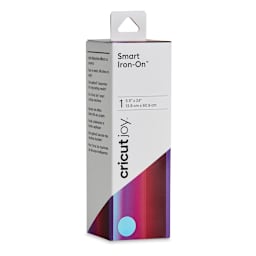 Cricut Joy Smart Iron-On Vinyl - Holographic Dahlia, 5-1/2" x 24", Roll (In packaging)