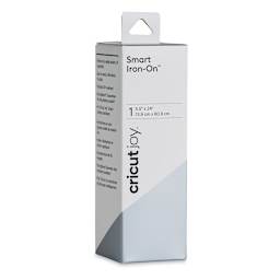 Cricut Joy Smart Iron-On - Silver, 5-1/2" x 24", Roll (In packaging)