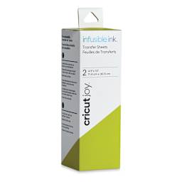 Cricut Joy Infusible Ink Transfer Sheets - Avocado, 4-1/2" x 12, Package of 2 (In packaging)