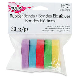 Tulip Rubber Bands - Extra Wide, Package of 30