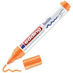 Edding 4500 Textile Pen - Neon Orange