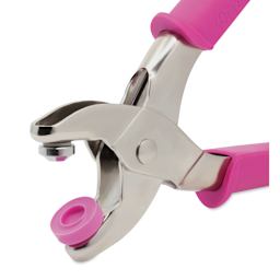 Dritz Grommet Pliers Set, close-up of the pliers