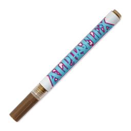 Alpha6 AlphaFlex Textile and Leather Paint Marker - Brown, 1 mm