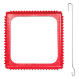 Plastic Pot Holder Loom - 7" x 7" - Loom and Hook