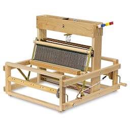 Dorothy Table Loom - Angled view set up and ready for weaving
