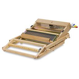 Dorothy Table Loom - Angled view folded down for storage