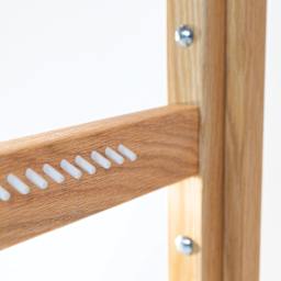Friendly Loom Tapestry Loom - 48" Weaving Width showing close up of frame