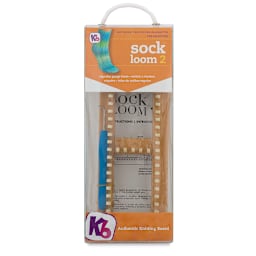 KB Sock Loom 2 - Front of package showing Loom

